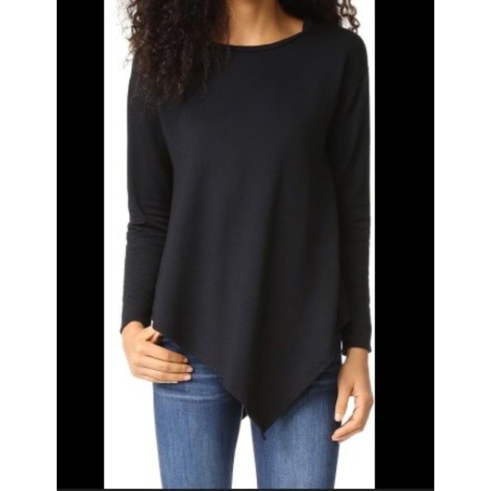 Soft Joie Tammy B asymmetrical hem fleece lined lightweight sweatshirt